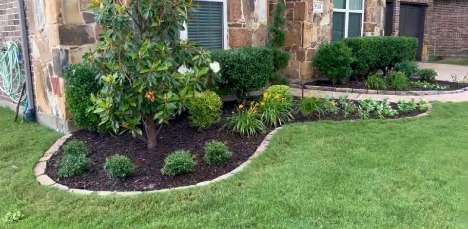 mulch installation in mckinney tx